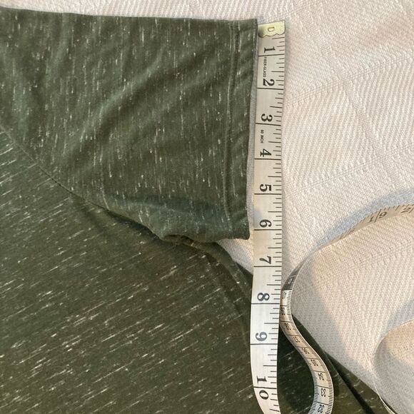 JESSE & J Green Gold Love Mini Dress Gold Strap Accent in the back 2X - Picture 8 of 11